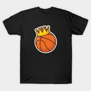 Basketball King Crown T-Shirt